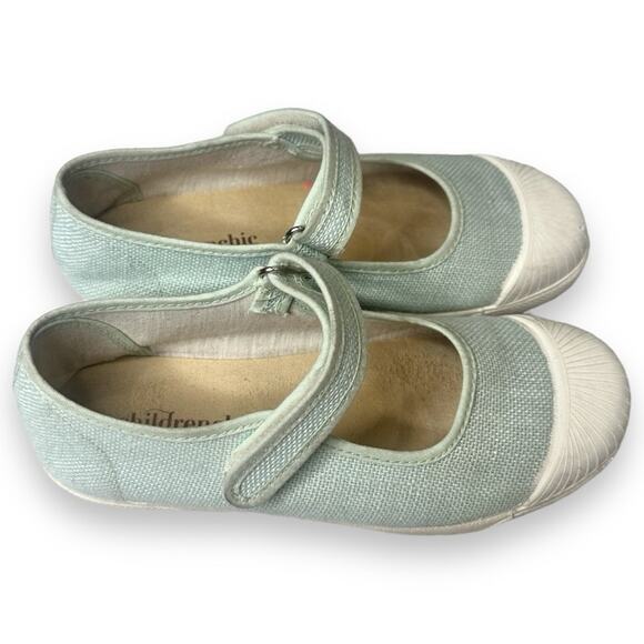 Youth Girl Mary Jane Canvas Sneaker by Childrenchic Size 13 - Picture 3 of 10